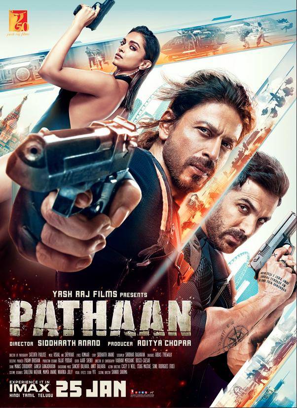 Stiahni si Filmy s titulkama  Pathaan (2023)[WebRip][1080p] = CSFD 82%