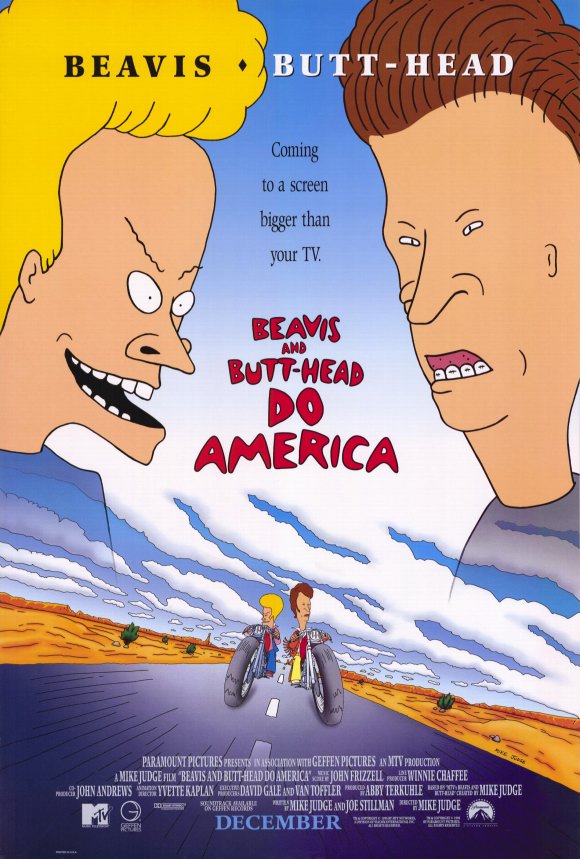 Beavis a Butt-head dobyvaji Ameriku / Beavis and Butt-Head Do America (1996)[1080p] = CSFD 74%