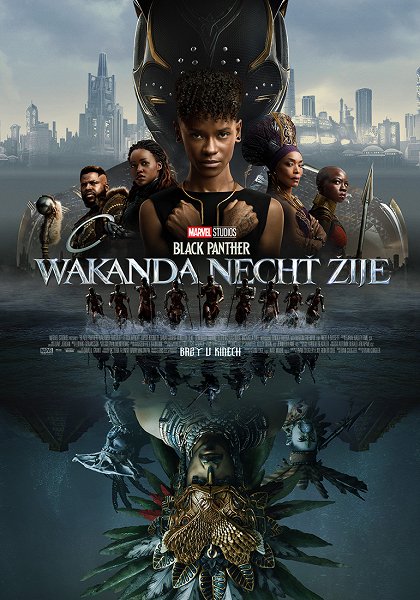 Stiahni si Filmy DVD Black Panther: Wakanda nechť žije / Black Panther: Wakanda Forever (2022)(CZ/EN/PL) = CSFD 60%
