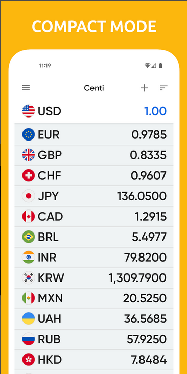 Centi PRO - Currency Converter 6.6.5 build 56