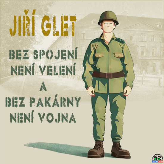 Stiahni si Mluvené slovo Jiří Glet  - Bez spojení není velení a bez pakárny není vojna (2024)