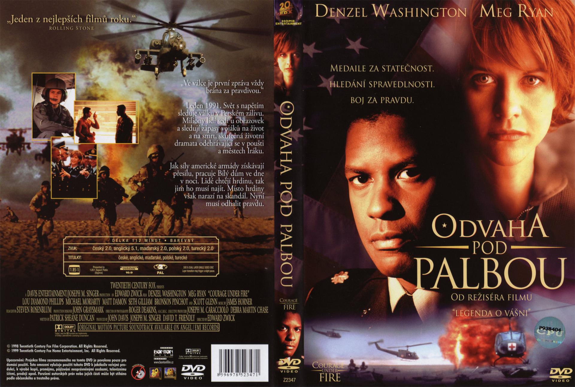 Stiahni si Filmy CZ/SK dabing Odvaha pod palbou / Courage Under Fire (1996)(CZ) = CSFD 65%