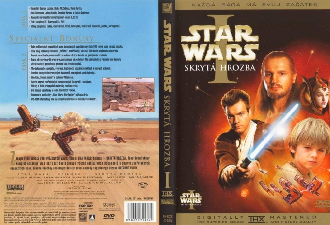 Stiahni si Filmy DVD Hvezdne valky: Epizoda I - Skryta hrozba / Star Wars: Episode I - The Phantom Menace (1999 )(CZ/EN) = CSFD 79%