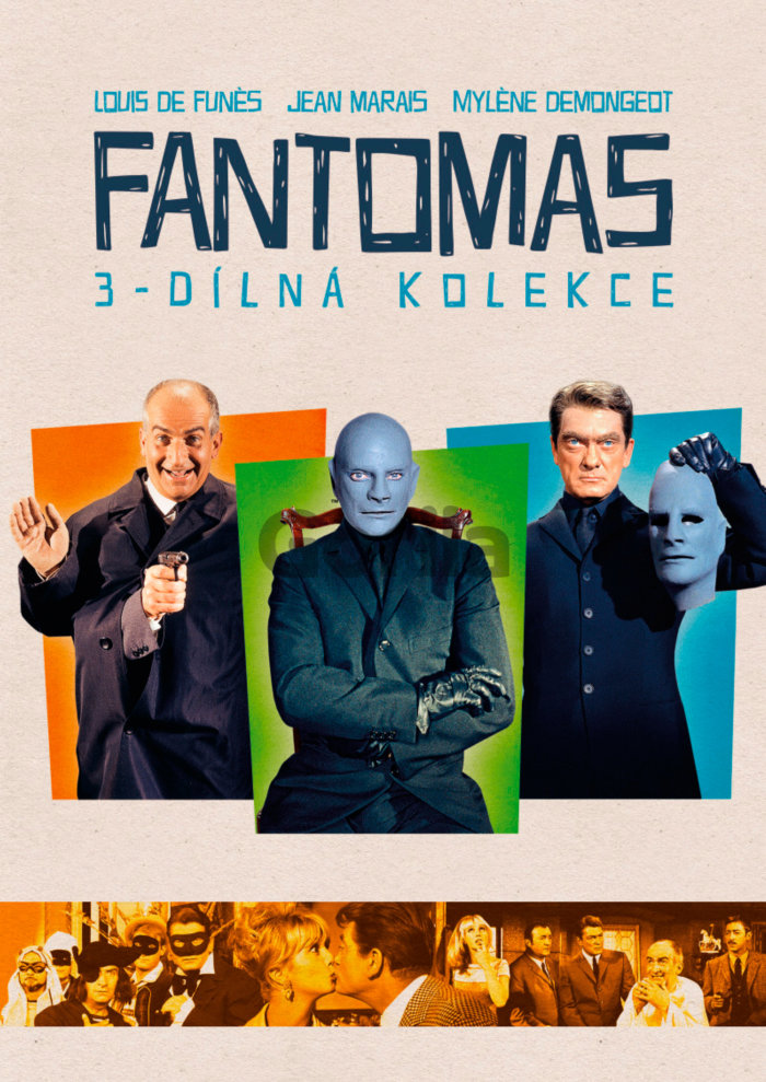 Stiahni si Filmy CZ/SK dabing Fantomas / Fantomas - Trilogie (1964 - 1966) BDRip.CZ.FR.1080p = CSFD 85%
