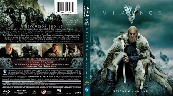Stiahni si Seriál Vikingové / Vikings 6. série (CZ/EN)[1080p][WEB-DL] = CSFD 86%