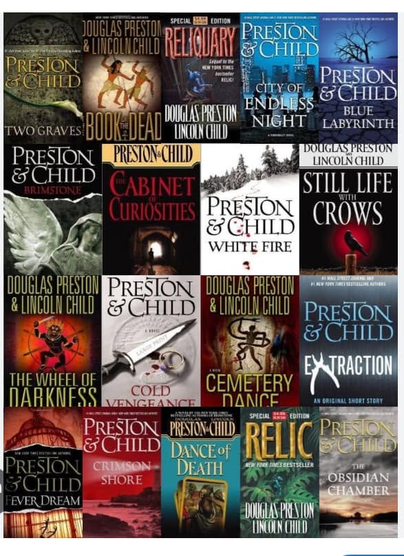 Stiahni si Mluvené slovo Douglas Preston a Lincoln Child - Seria Pendergast 11-19 (AI)(CZ)