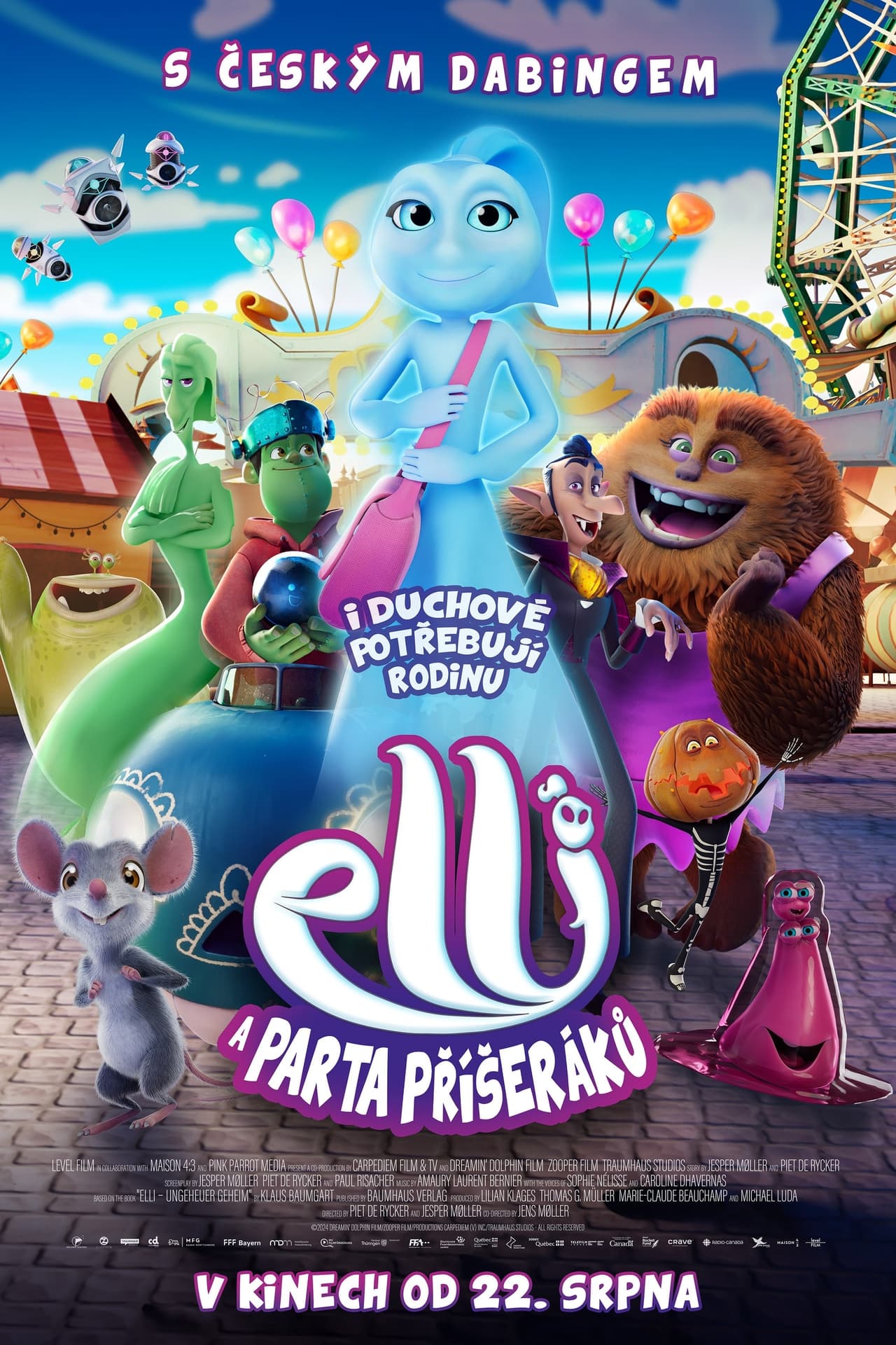 Stiahni si Filmy Kreslené Elli a parta příšeráků / Elli and the Ghostly Ghost Train (2024)(CZ)[1080p][TvRip] = CSFD 48%