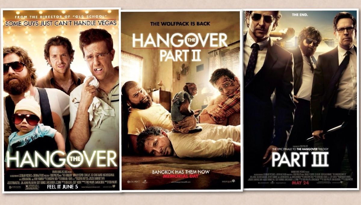 Parba / The Hangover 1-3 (2009-2013)(CZ/EN) 1080p = CSFD 81%