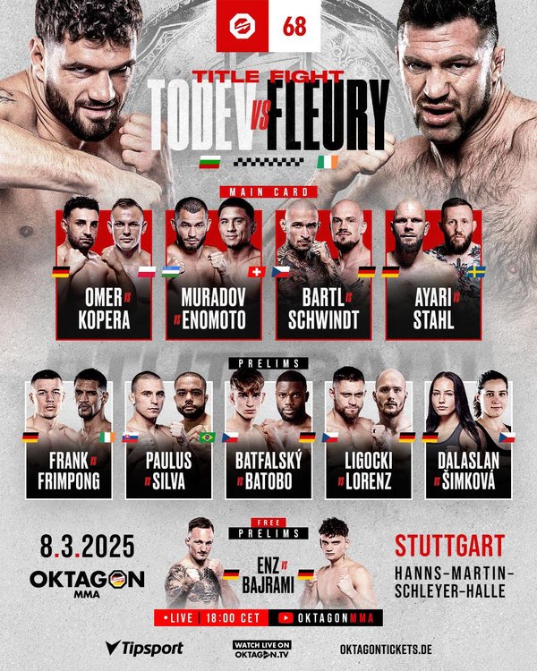 Stiahni si Sport OKTAGON 68 (CZ)[1080p]