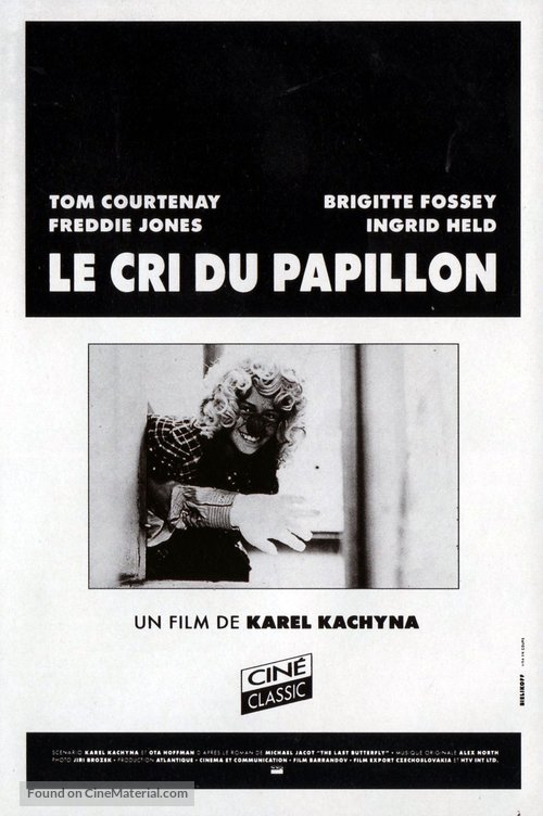 Stiahni si Filmy CZ/SK dabing Poslední motýl / The Last Butterfly (1990)(CZ)[WebRip] = CSFD 79%