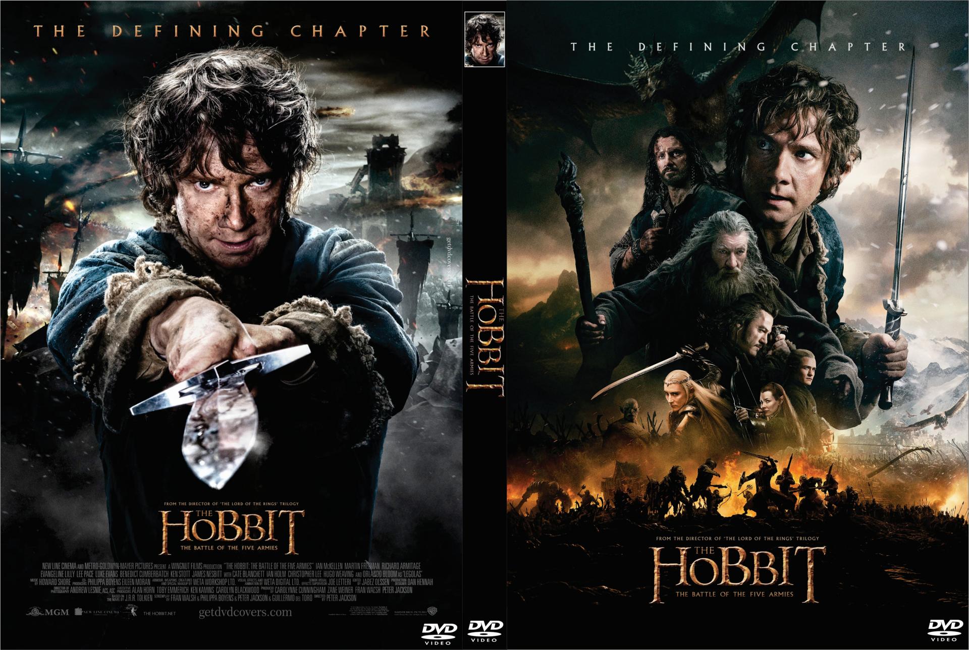 The Hobbit the Battle of the Five Armies 2014 poster